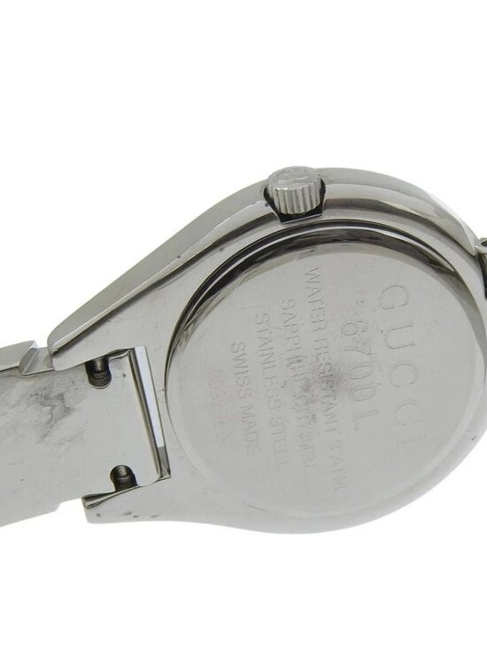 GUCCI Watches 6700L black blackDial Stainless Steel Quartz Analog display ... main image 11